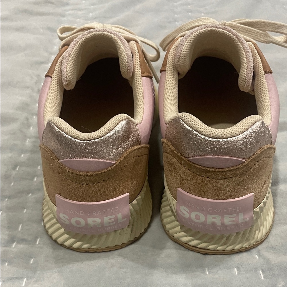 Sorel Ona Blvd Classic Waterproof - HonestBeige Size 9 Women's Sneakers - Picture 3 of 5